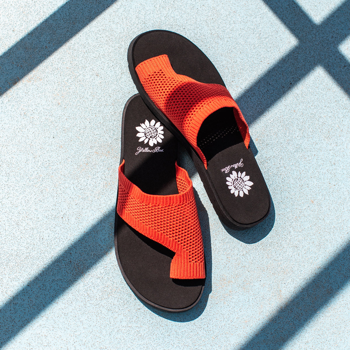Yellow Box Footwear Feeza Knit Sandal - Camo