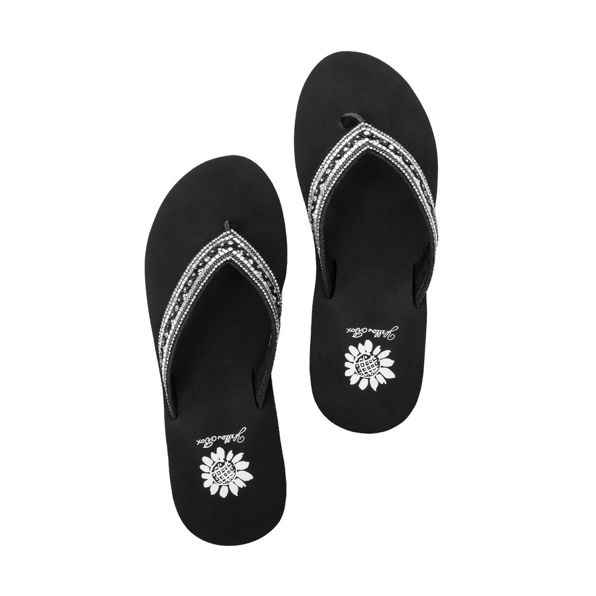 Yellow Box Footwear Edan Wedge Sandal - Black