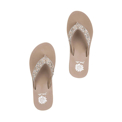 Yellow Box Footwear Savira Wedge Sandal - Taupe