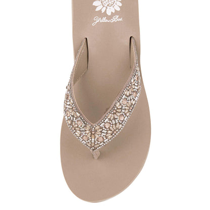 Yellow Box Footwear Savira Wedge Sandal - Taupe