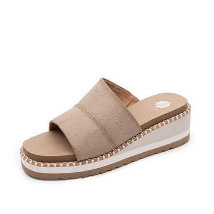Yellow Box Footwear Ayama Wedge Sandal - Taupe