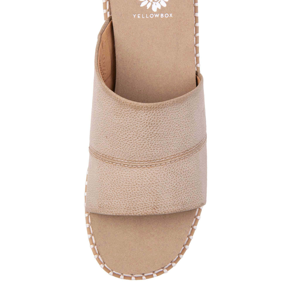Yellow Box Footwear Ayama Wedge Sandal - Taupe