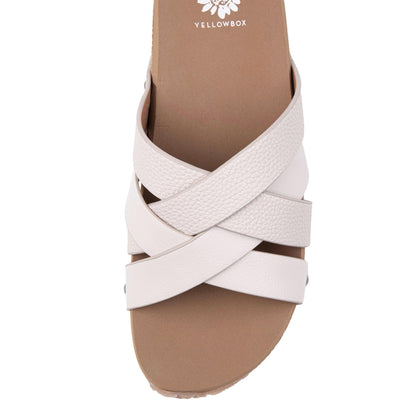 Yellow Box Footwear Bernice Flatform Sandal - Ivory
