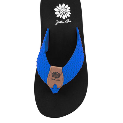 Yellow Box Footwear Falava Flip Flop - Cobalt