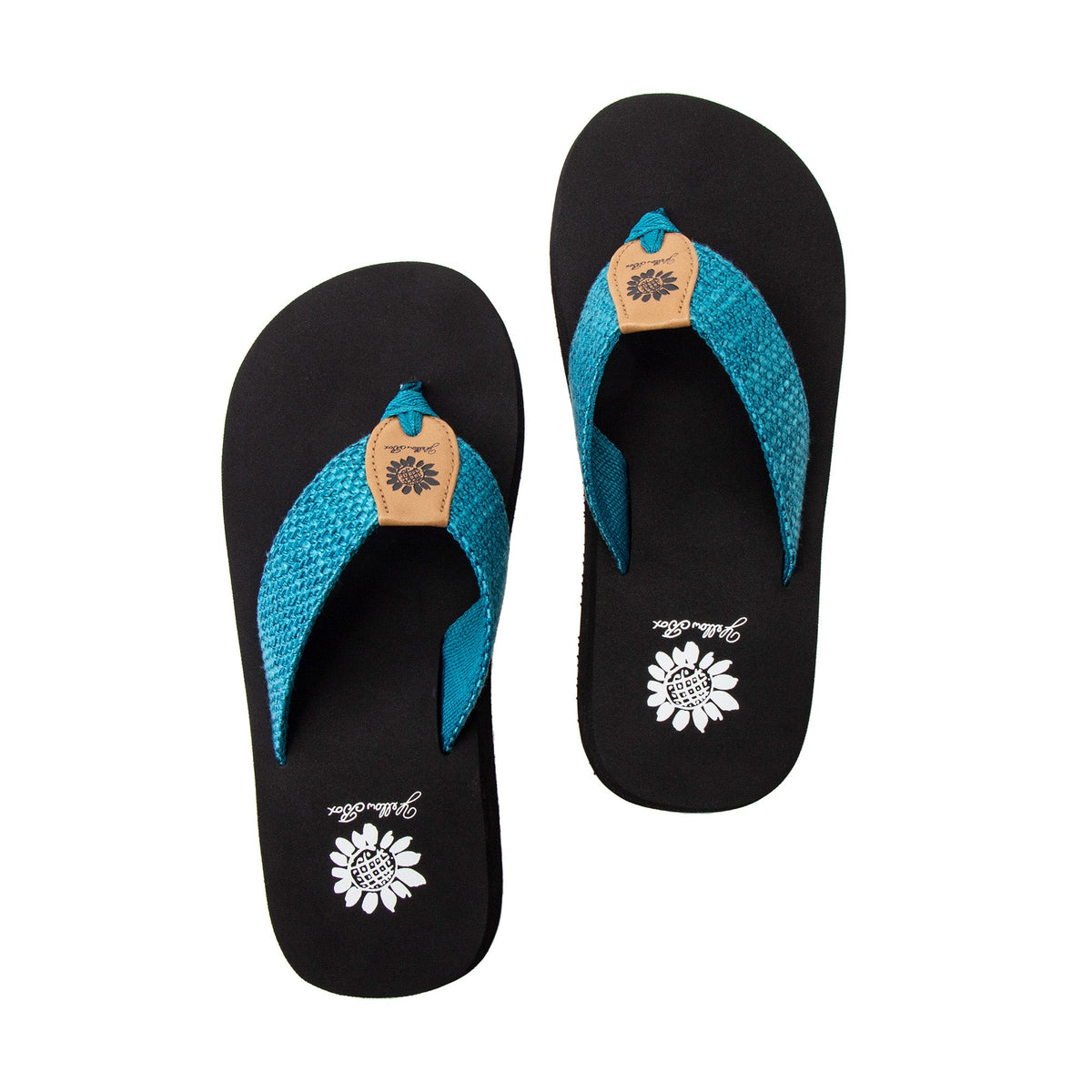 Yellow Box Footwear Frayz Flip Flop - Teal