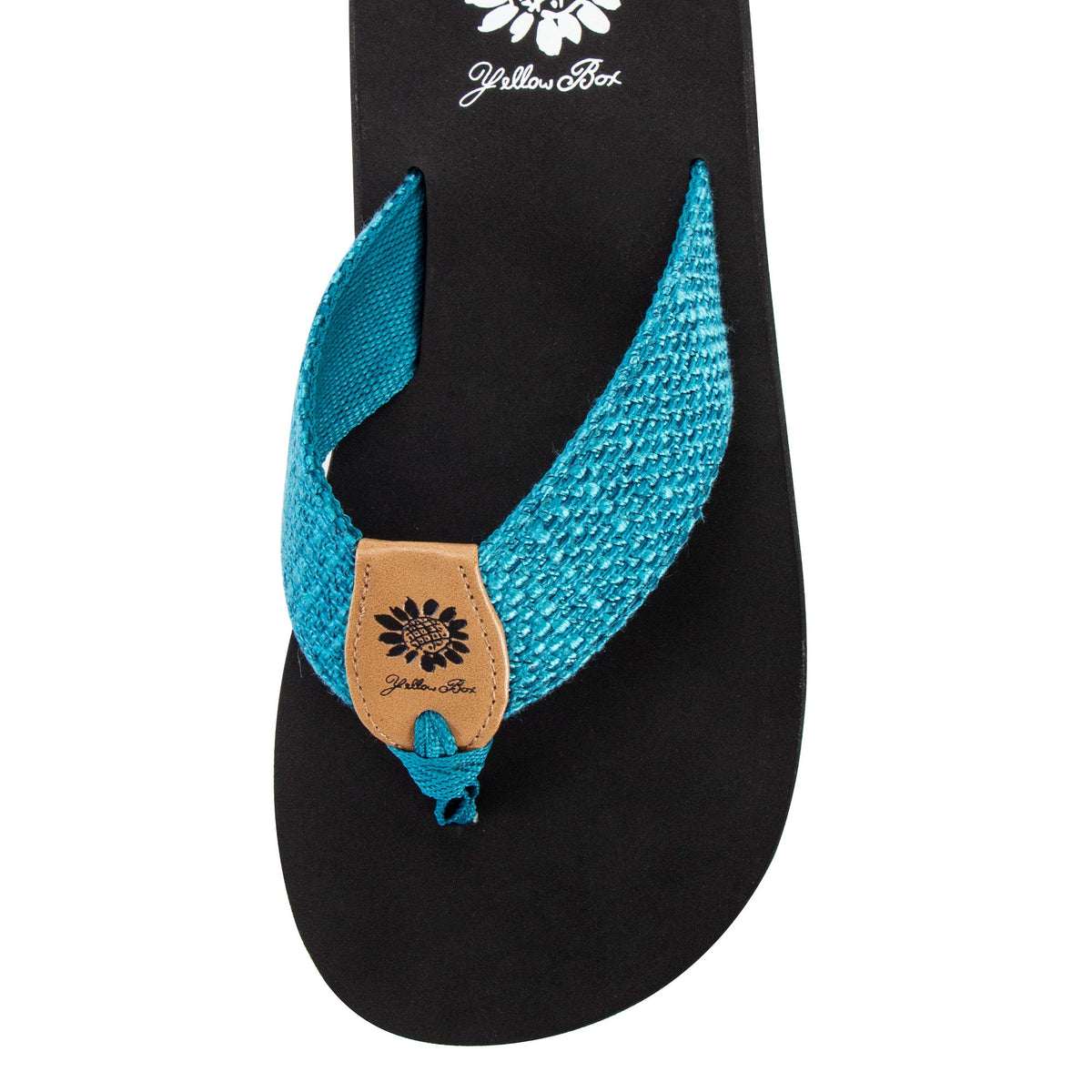 Yellow Box Footwear Frayz Flip Flop - Teal