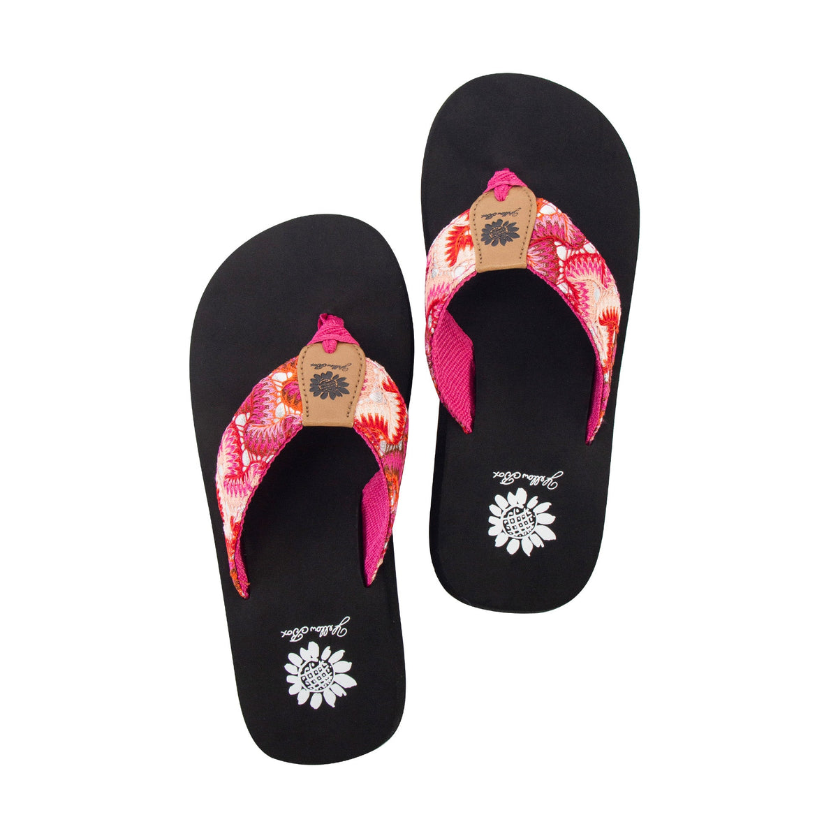 Yellow Box Footwear Fedonia Flip Flop - Fuchsia Multi