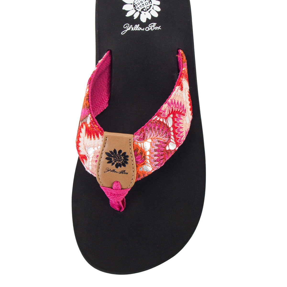 Yellow Box Footwear Fedonia Flip Flop - Fuchsia Multi
