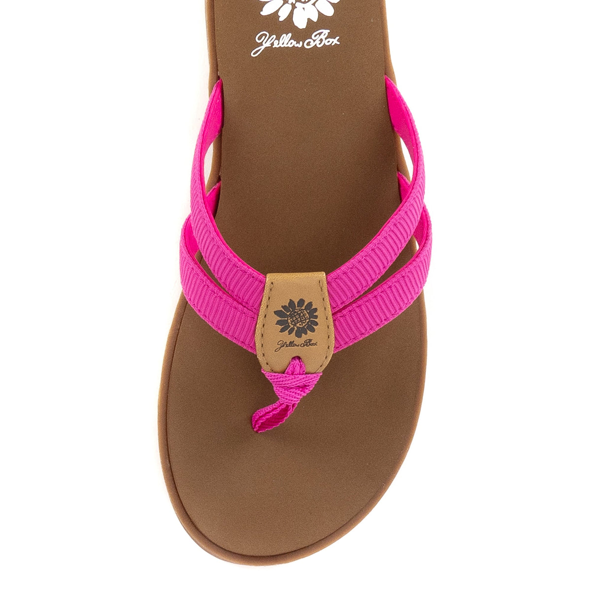 Yellow Box Footwear Femmie Flip Flop Sandal - Fuchsia