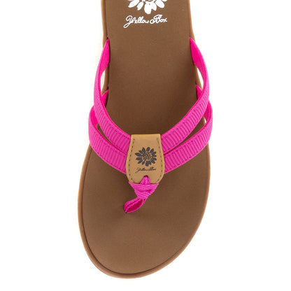 Yellow Box Footwear Femmie Flip Flop Sandal - Fuchsia