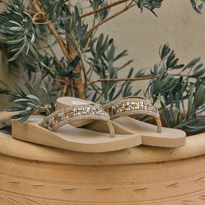 Yellow Box Footwear Jediah Sandal - Taupe Multi