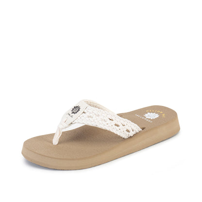 Yellow Box Footwear Niles Flip Flop - Ivory