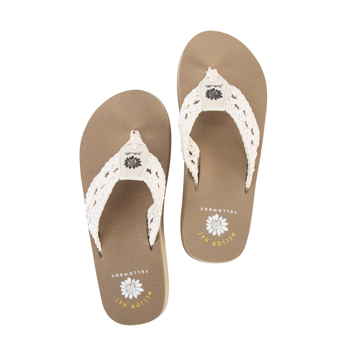 Yellow Box Footwear Niles Flip Flop - Ivory