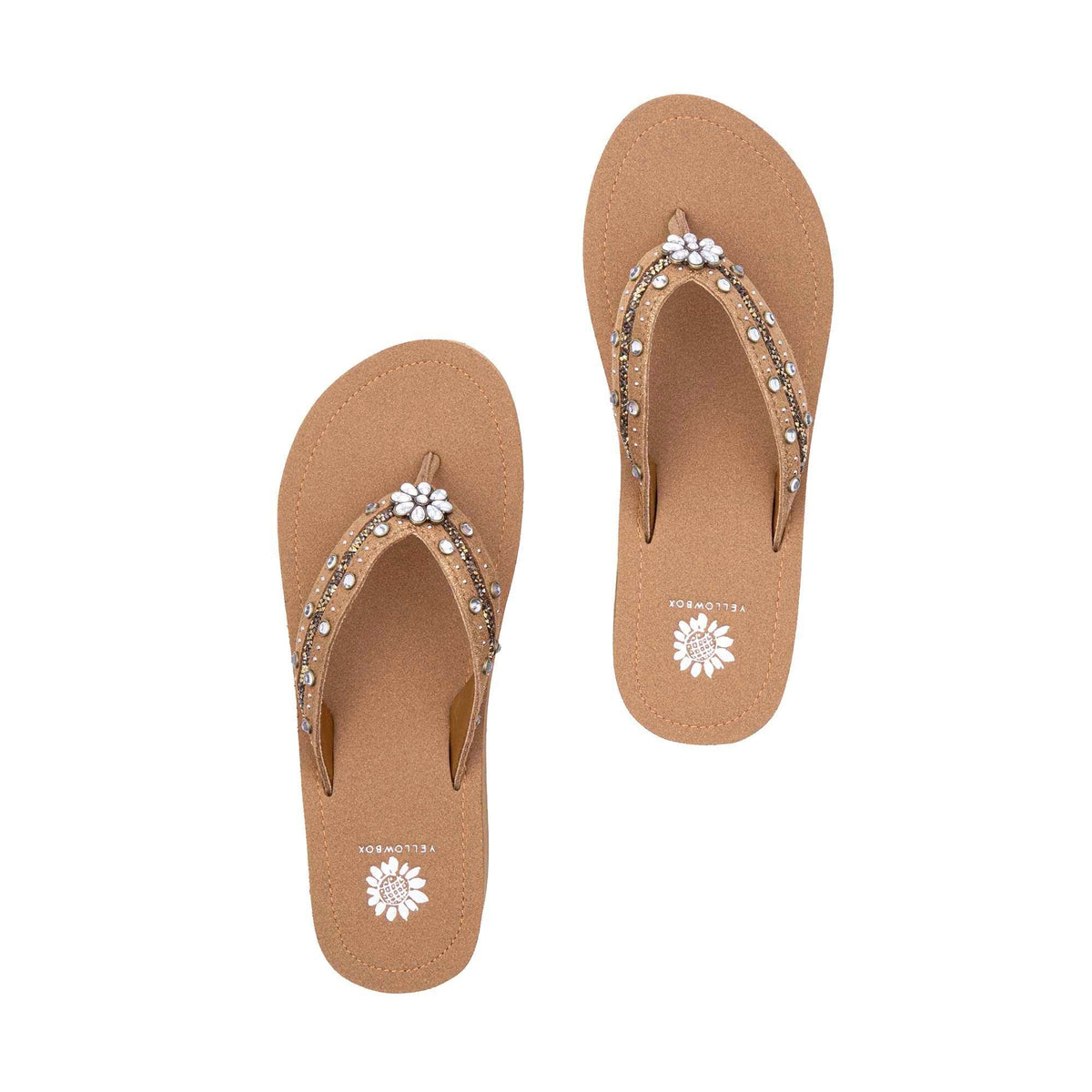 Yellow Box Footwear Terell Wedge Sandal - Tan