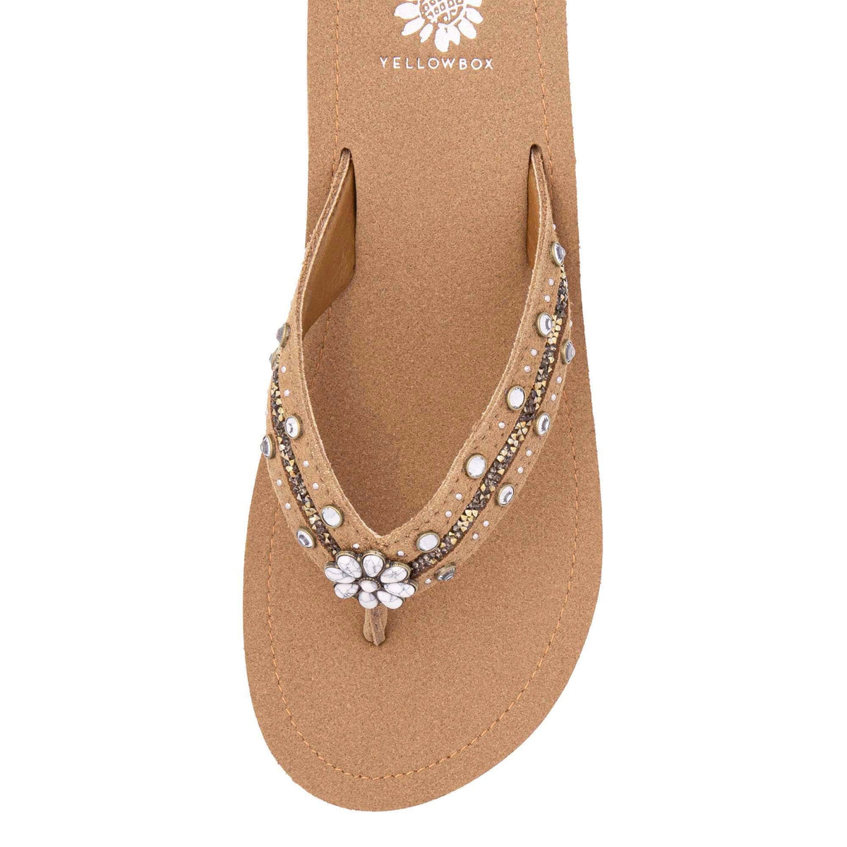 Yellow Box Footwear Terell Wedge Sandal - Tan