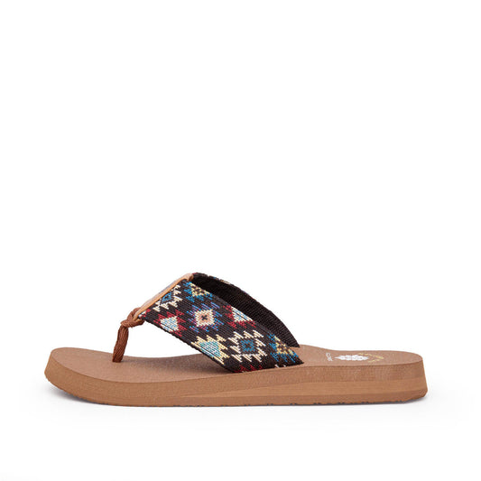 Yellow Box Footwear Nikita Flip Flop - Black