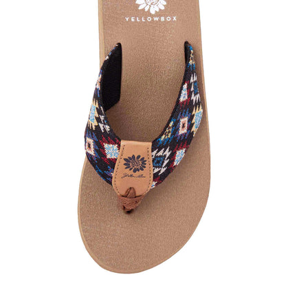 Yellow Box Footwear Nikita Flip Flop - Black
