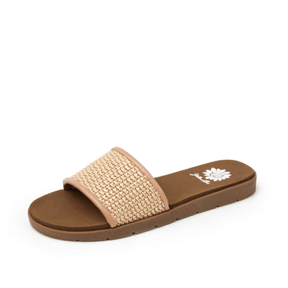 Yellow Box Footwear Faustin Slide Sandal - Tan