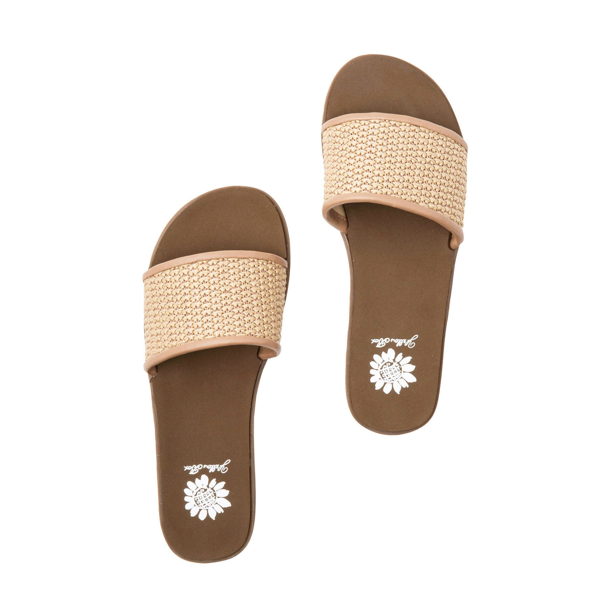 Yellow Box Footwear Faustin Slide Sandal - Tan