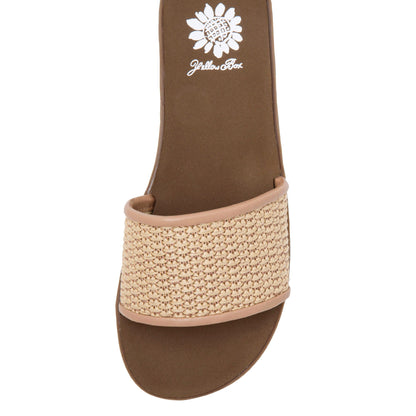 Yellow Box Footwear Faustin Slide Sandal - Tan