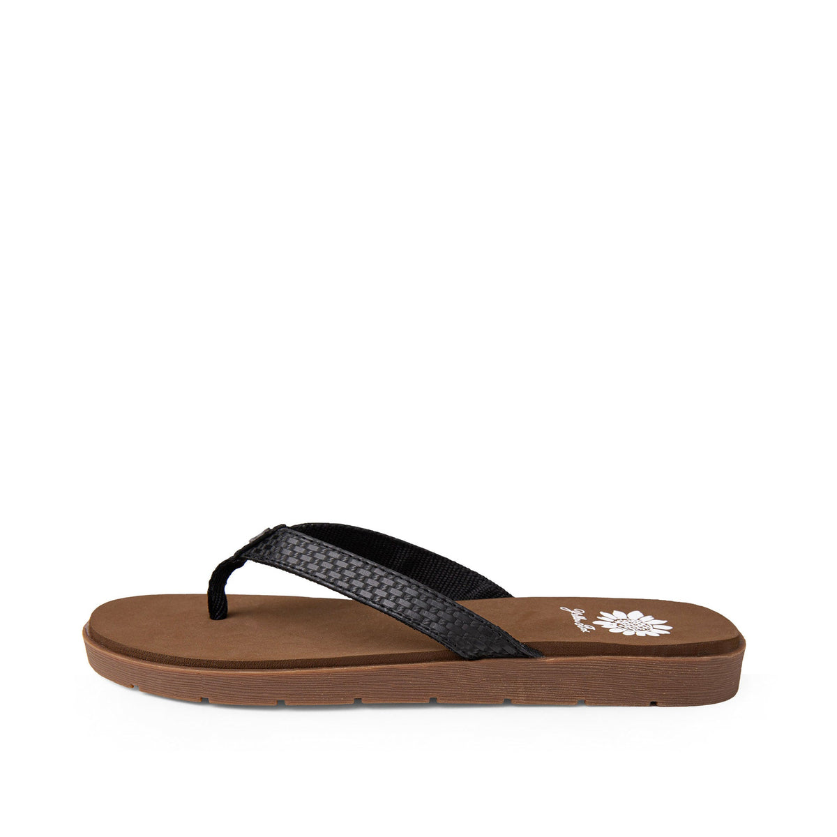 Yellow Box Footwear Farrie Flip Flop Sandal - Black