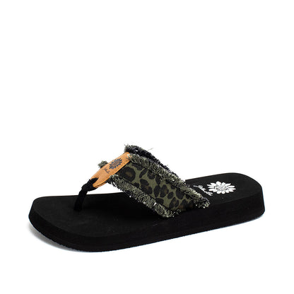 Yellow Box Footwear Fayth Flip Flop - Olive