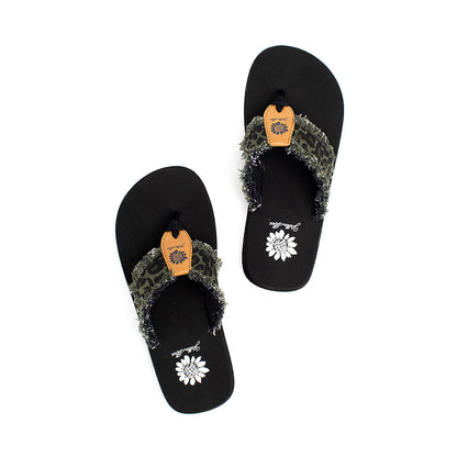 Yellow Box Footwear Fayth Flip Flop - Olive