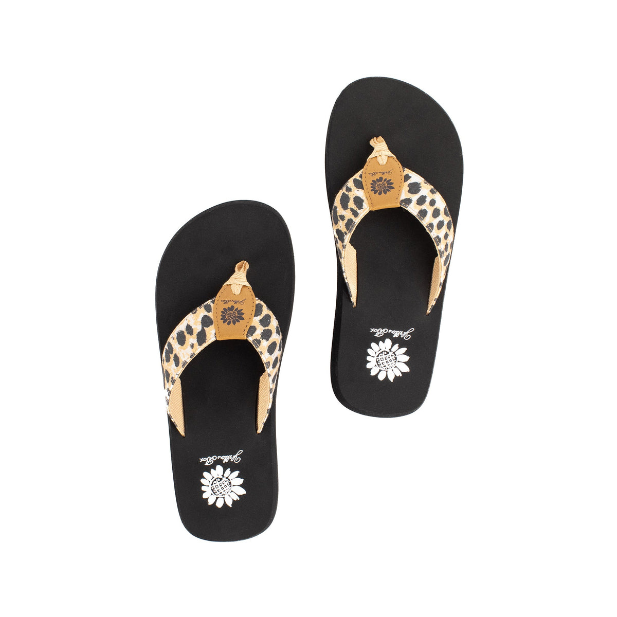 Yellow Box Footwear Finwick Flip Flop - Cheetah