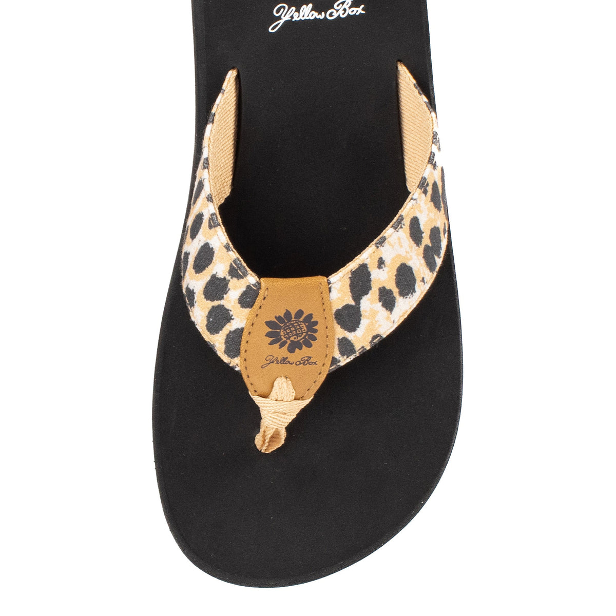 Yellow Box Footwear Finwick Flip Flop - Cheetah