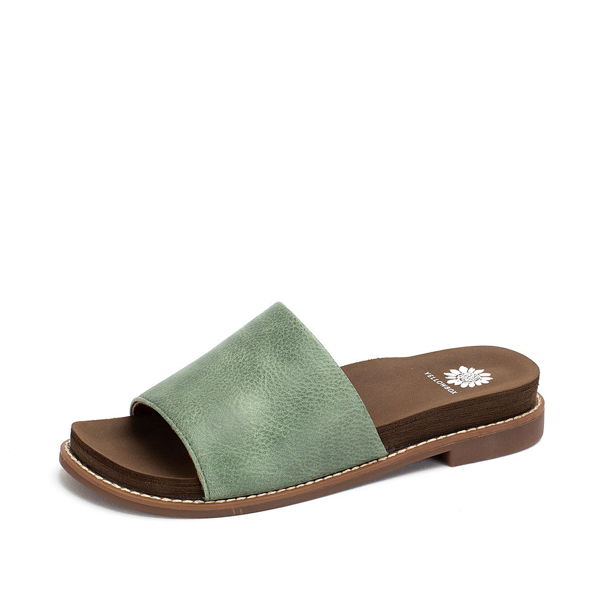 Yellow Box Footwear Kalo Slide Sandal - Sage