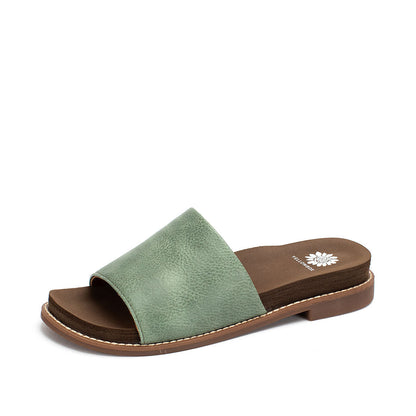 Yellow Box Footwear Kalo Slide Sandal - Sage