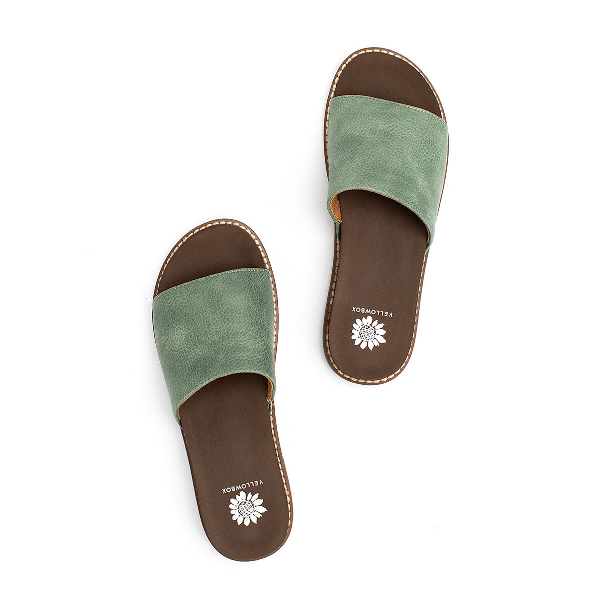 Yellow Box Footwear Kalo Slide Sandal - Sage