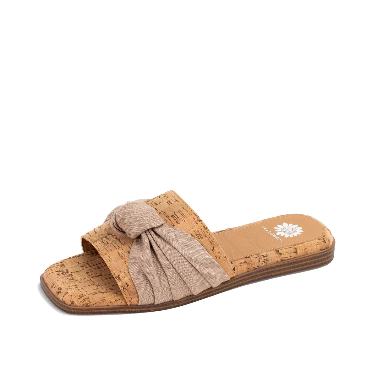 Yellow Box Footwear Kimia Slide Sandal - Cork