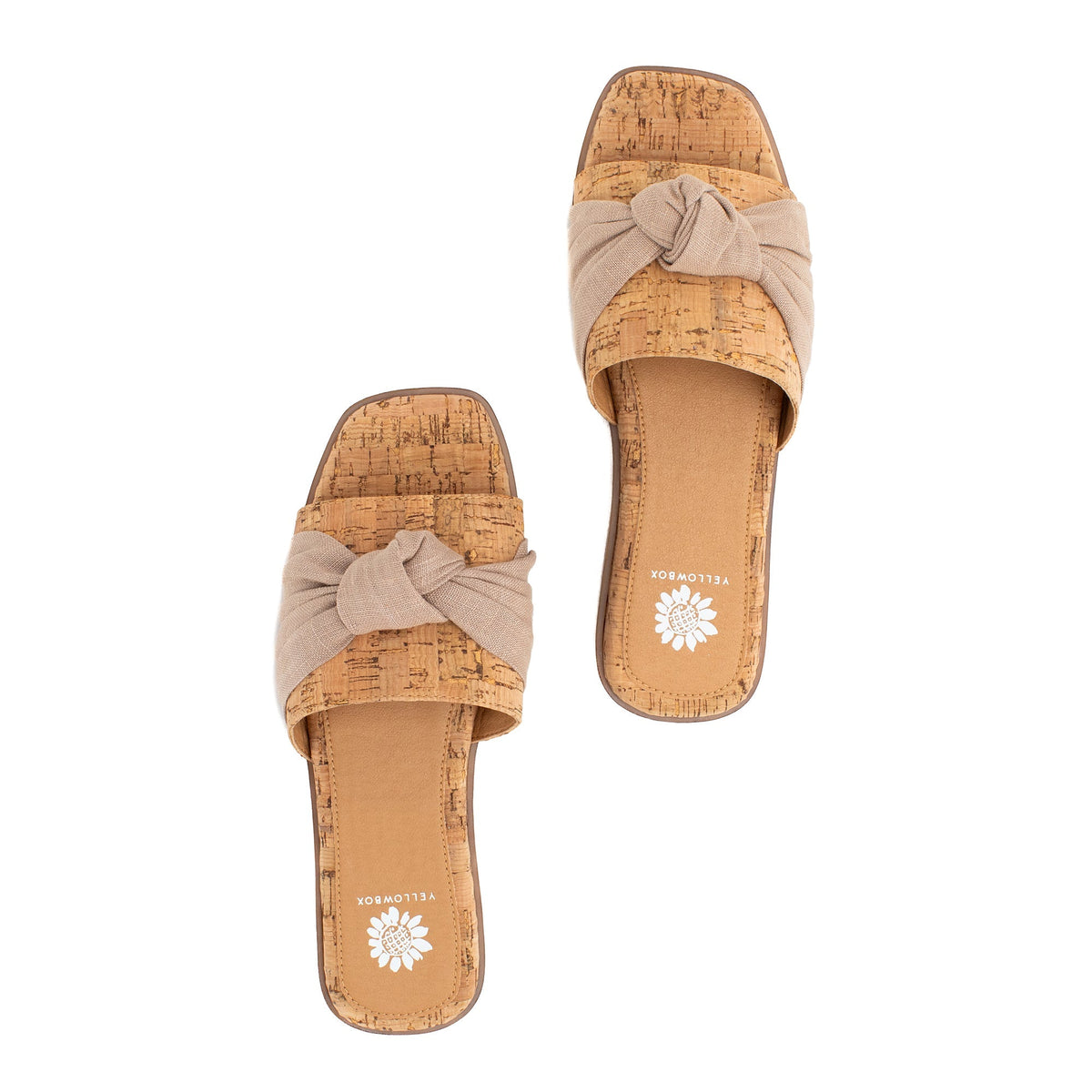 Yellow Box Footwear Kimia Slide Sandal - Cork