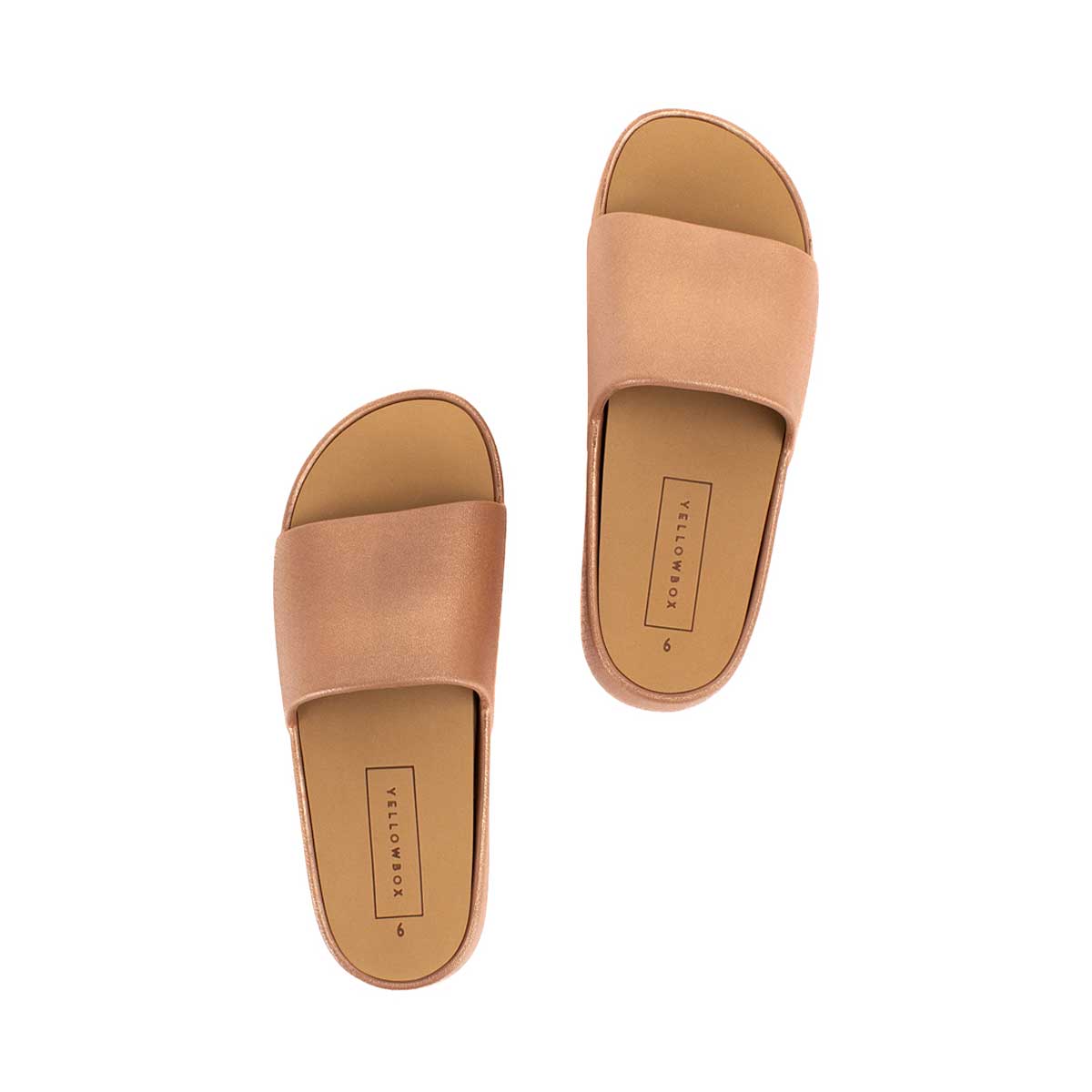 Yellow Box Footwear Torrey - Blush Shimmer