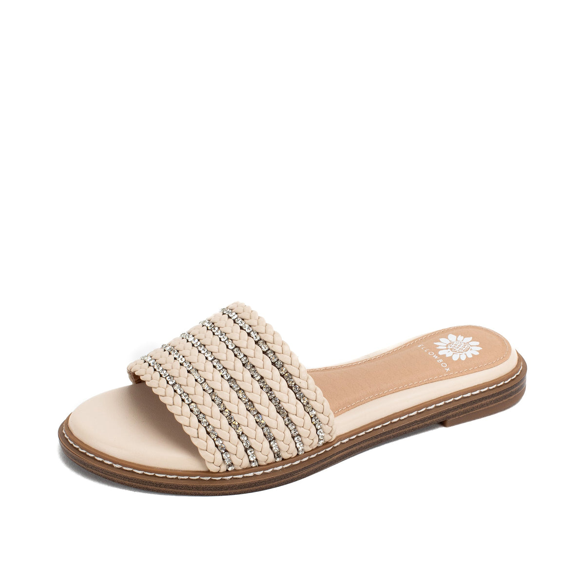 Yellow Box Footwear Lasky Slide Sandal - Ivory