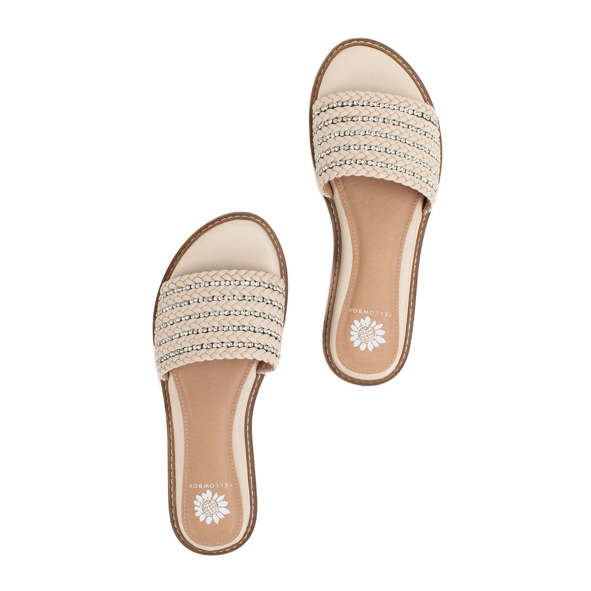 Yellow Box Footwear Lasky Slide Sandal - Ivory