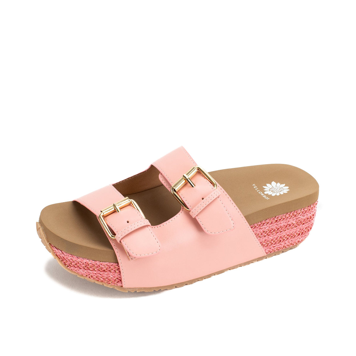 Yellow Box Footwear Bahia Flatform Sandal - Pink