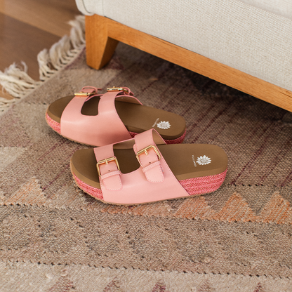 Yellow Box Footwear Bahia Flatform Sandal - Pink
