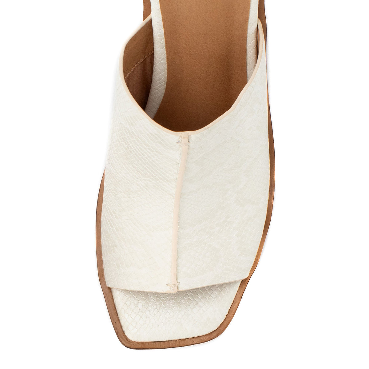 Yellow Box Footwear Vellore Wedge Sandal - White Multi
