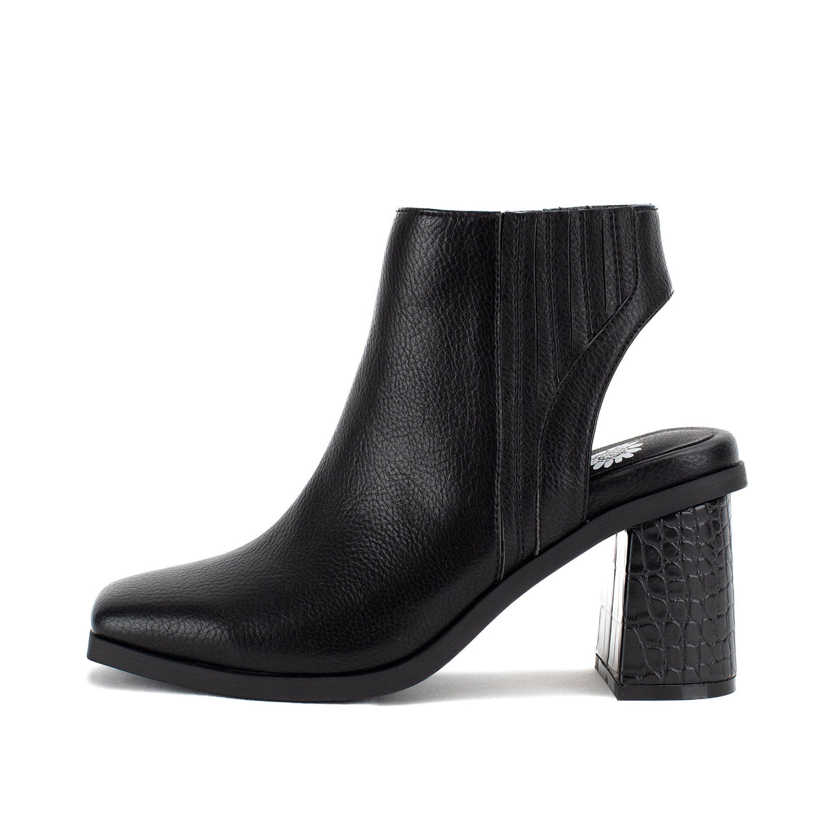 Yellow Box Footwear Millar Heeled Bootie - Black