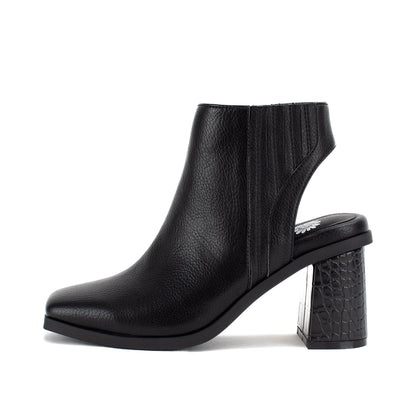 Yellow Box Footwear Millar Heeled Bootie - Black