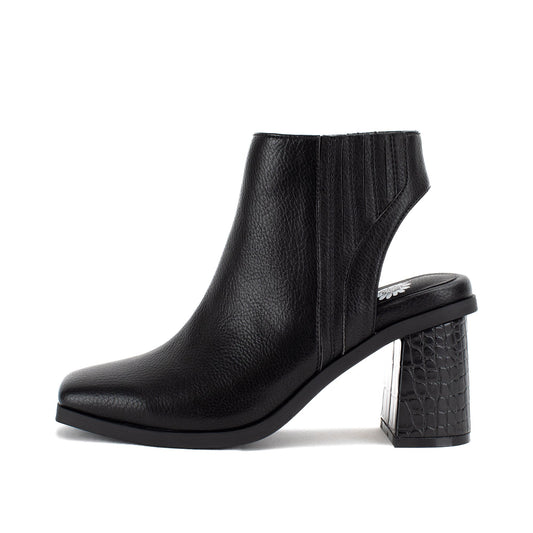 Yellow Box Footwear Millar Heeled Bootie - Black