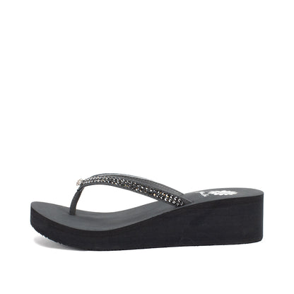 Yellow Box Footwear Custard Sandal - Smoke