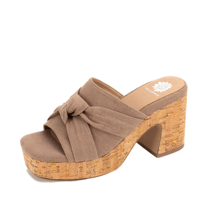 Yellow Box Footwear Ordo Platform Heel - Taupe