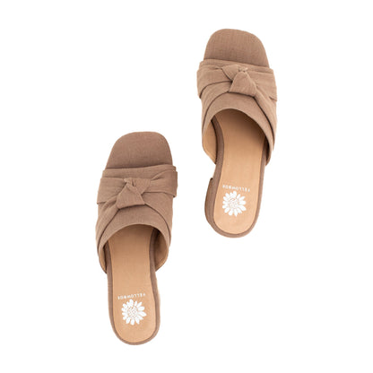 Yellow Box Footwear Ordo Platform Heel - Taupe