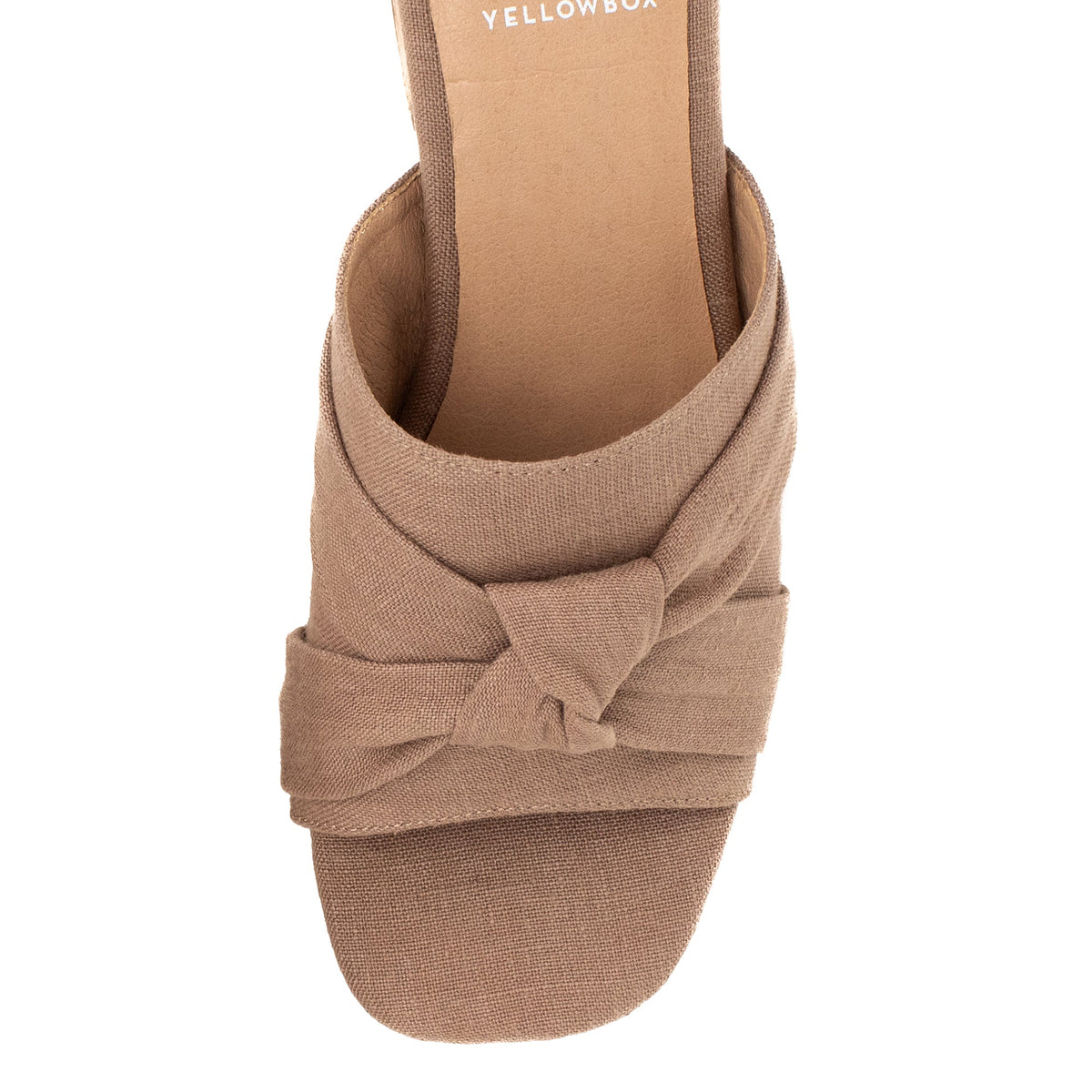 Yellow Box Footwear Ordo Platform Heel - Taupe