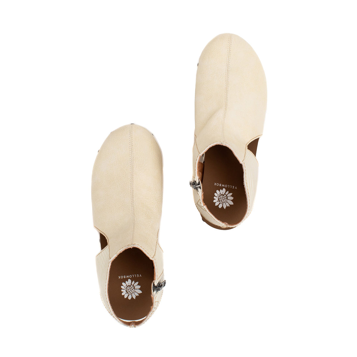 Yellow Box Footwear Brooke Wedge Clog - Bone