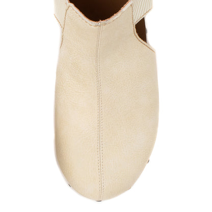 Yellow Box Footwear Brooke Wedge Clog - Bone