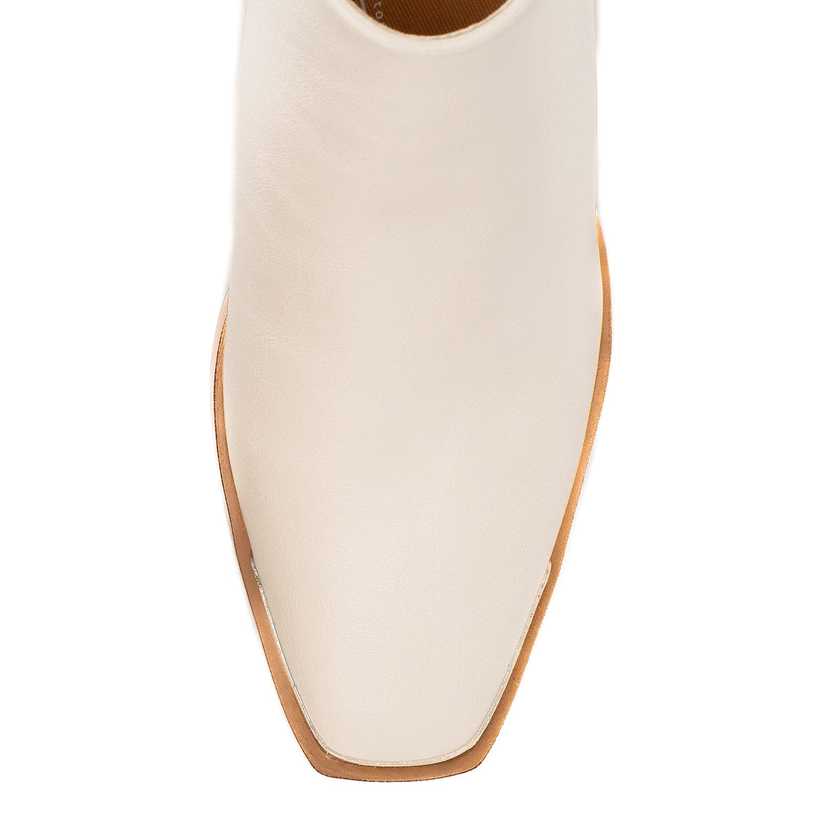 Yellow Box Footwear Valeska Cut-out Bootie - Ivory